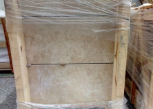 Поставка травертина на объект